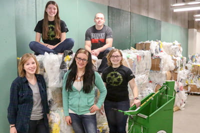 That’s a wrap: Students keep ton of plastic bags out of waste stream