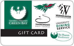 UW-Green Bay gift card