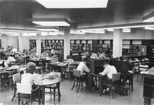 Photo memory 34 - Deckner campus library, mid-1960s