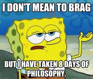 SpongeBob took 8 Days of Philosophy