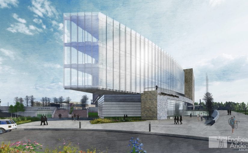 Cofrin Research Center architectural rendering