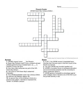 Phoenix Crossword--Click to download