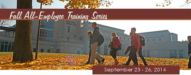 fall2014 training series