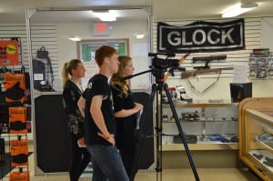 One of my courses at UWGB is Practicum in Print Journalism, where I work with video production for Phlash TV. 