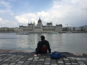The Danube River, Budapest, Hungary