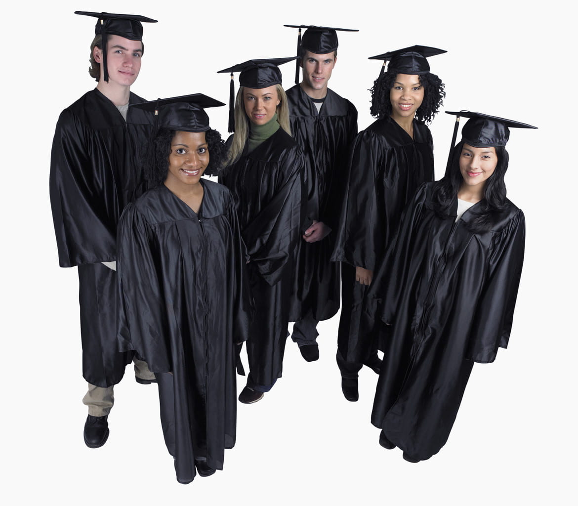 graduation gown samples